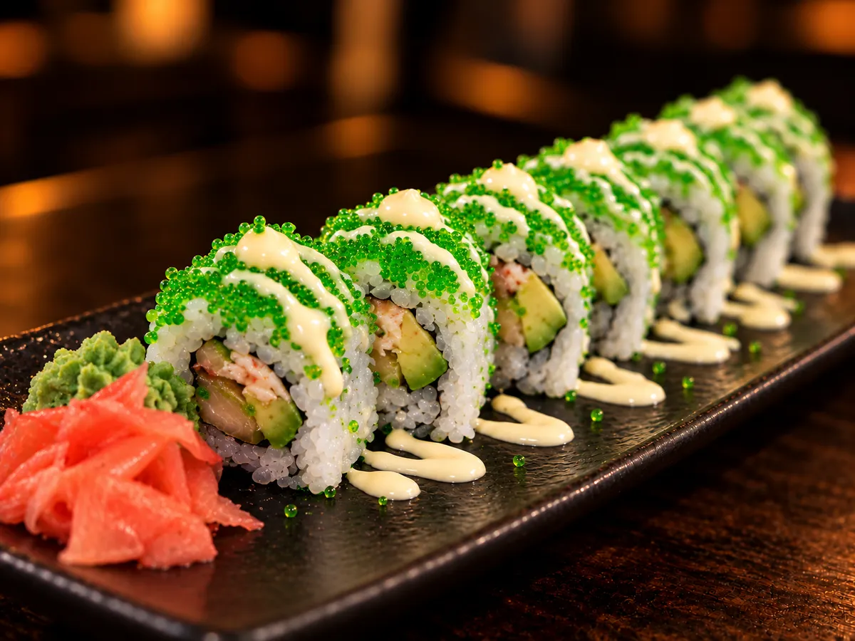 California Tobiko Green (8ks/200g)