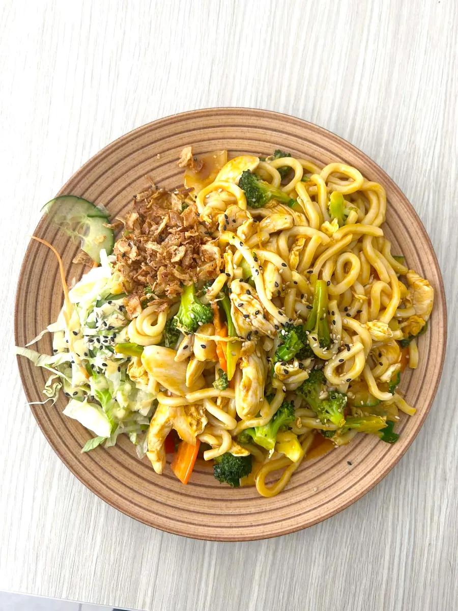 Opekané udon rezance (480g)