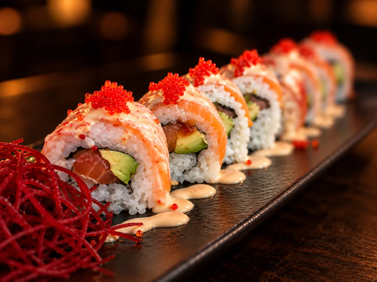 California Spicy Salmon Roll (8ks/200g)