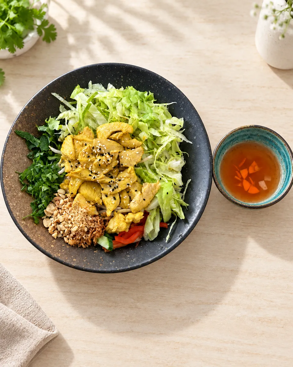M6 : Bún bò Nam Bộ s kuracím mäsom